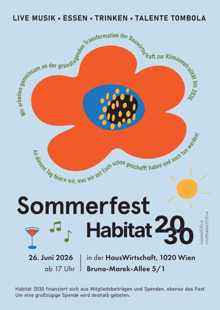 Sommerfest Habitat 2030